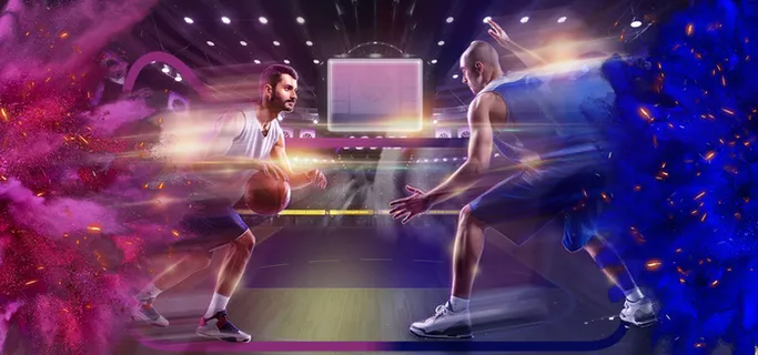 时尚激情篮球体育运动banner高清