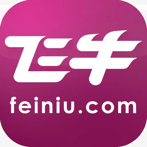 紫色飞牛手机图标免抠