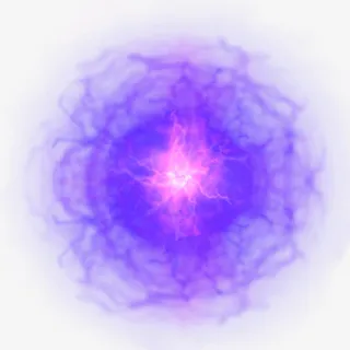 创意蓝色酷炫动感多彩光效素材免抠