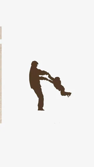 父亲节父亲的爱是无私而伟大免抠