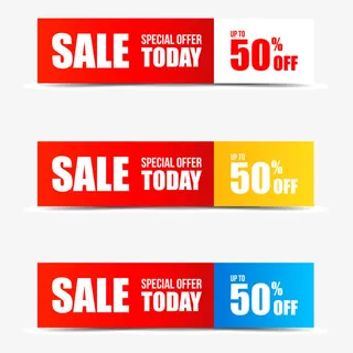 组合折扣标签免抠