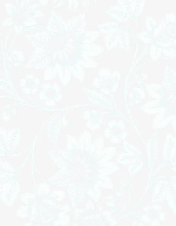白色花纹免抠
