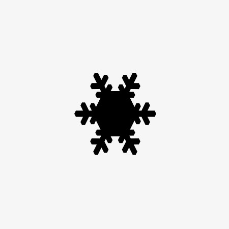 雪花形态展示2免抠