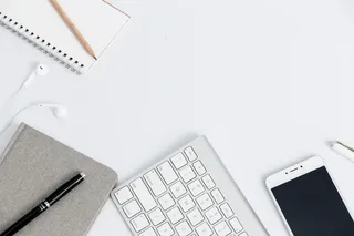 简约办公室用品背景高清