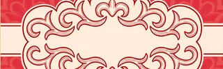 红色花纹高清