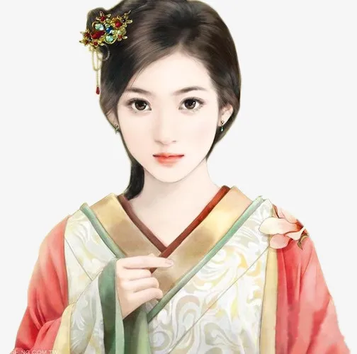 古代美女免抠
