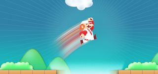 超级马里奥像素背景图高清