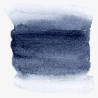 渐变的蓝色色块手绘免抠