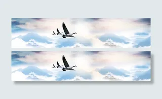 科技商务海报免抠