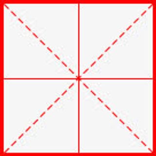 红色创意田字格小图标免抠装饰其他装饰图案元素