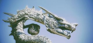 雕塑背景图高清