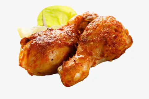 香辣炸鸡腿免抠