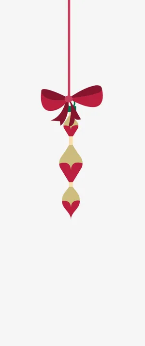 红色挂饰球免抠