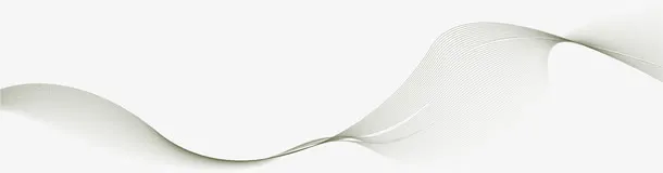 灰色线条花纹免抠