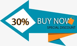 促销价格优惠标签免抠