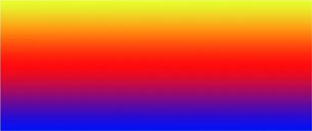 蓝黄色渐变海报设计免抠