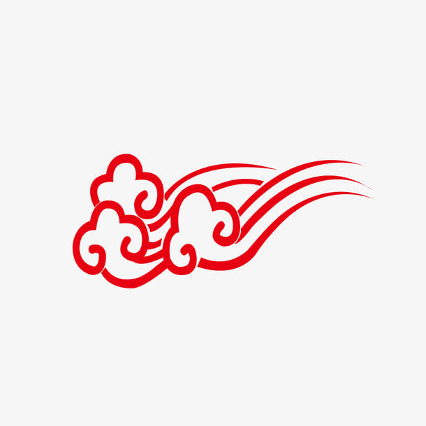 拟人祥云免抠