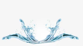 免扣蓝色水花免抠