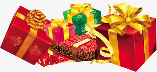 元旦促销礼物大礼包免抠