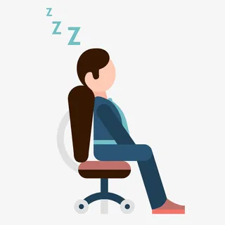 灰色扁平化座椅元素免抠