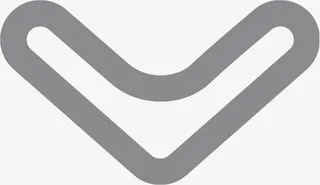 灰色指示下方方向箭头免抠