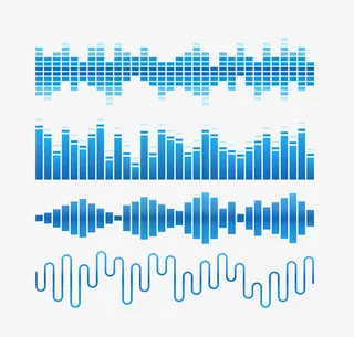 音轨声波图免抠