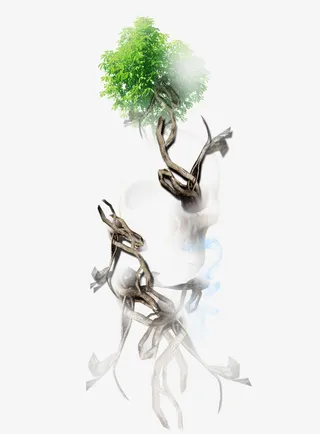 树藤与灵魂免抠