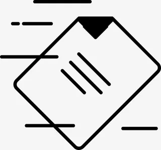 黑色描边亲子阅读图标免抠