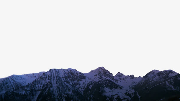 高清大山免抠