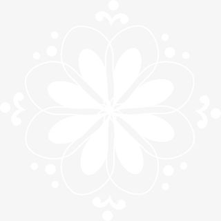 手绘白色花朵花瓣免抠