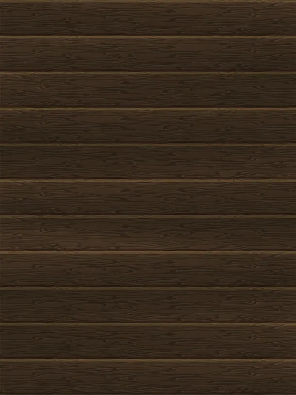 简约棕色木板免抠