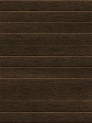 简约棕色木板免抠