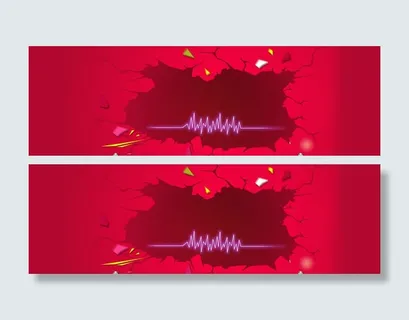 淘宝背景图全屏海报促销海报裂纹