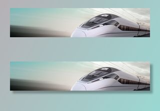 高铁现代交通工具背景图高清