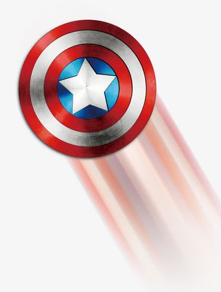 美国队长盾牌免抠