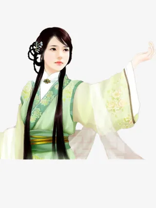 古代美女免抠