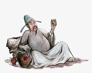 爱喝酒的李白免抠