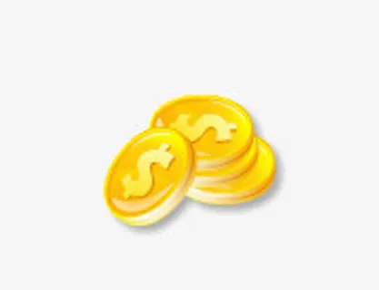 金币免抠标签元素