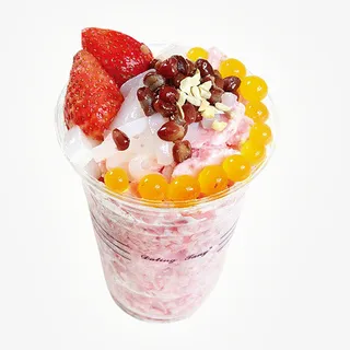 炒酸奶，草莓，珍珠，豆.免抠