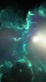 青色云彩紫色星空免抠 青色云彩紫色星空免抠
