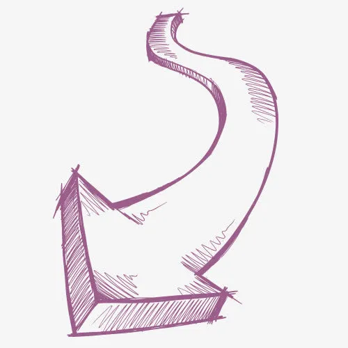 手绘线条系列免抠