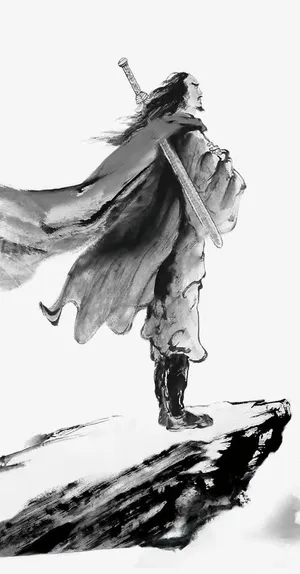 古典英雄人物免抠