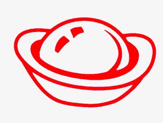 元宝简笔画 扁平元宝免抠