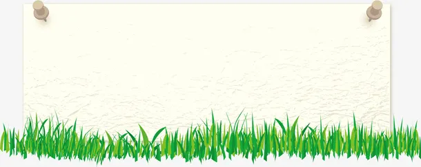 绿色春季小草背景