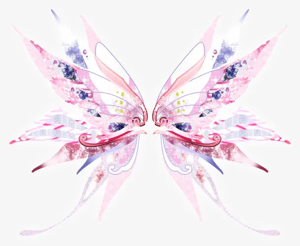 梦幻翅膀免抠