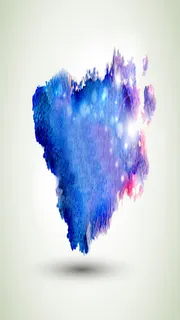 泼墨H5背景素材高清