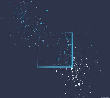 蓝白色小点点边框免抠 蓝白色小点点边框免抠