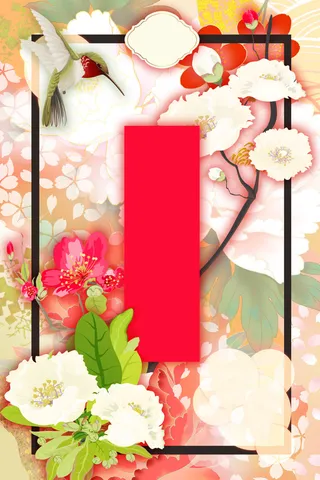 清新简约花卉蛋糕店菜单psd背景高清