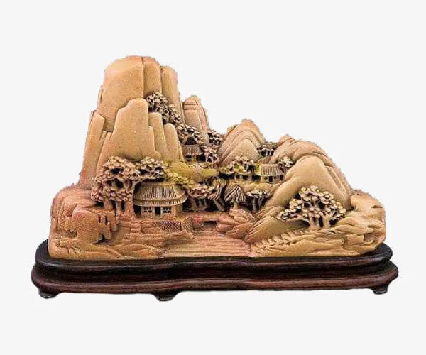寿山石摆件免抠