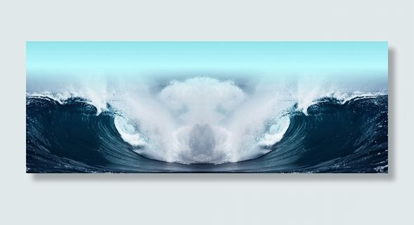 大浪花背景高清